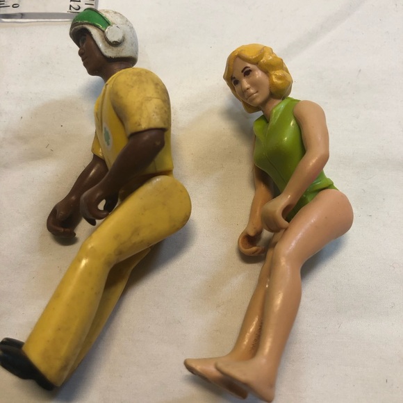 Vintage 1970sFisher Price Adventure People Wilderness Patrol PONTOON BOAT  2 Fig - Picture 5 of 9